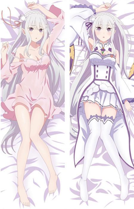 Emilia - Anime Dakimakura Hugging Body Pillow 