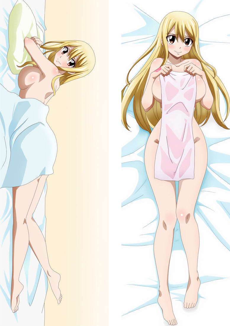 Fairy Tail Lucy Heartfilia Hugging Body Pillow Case