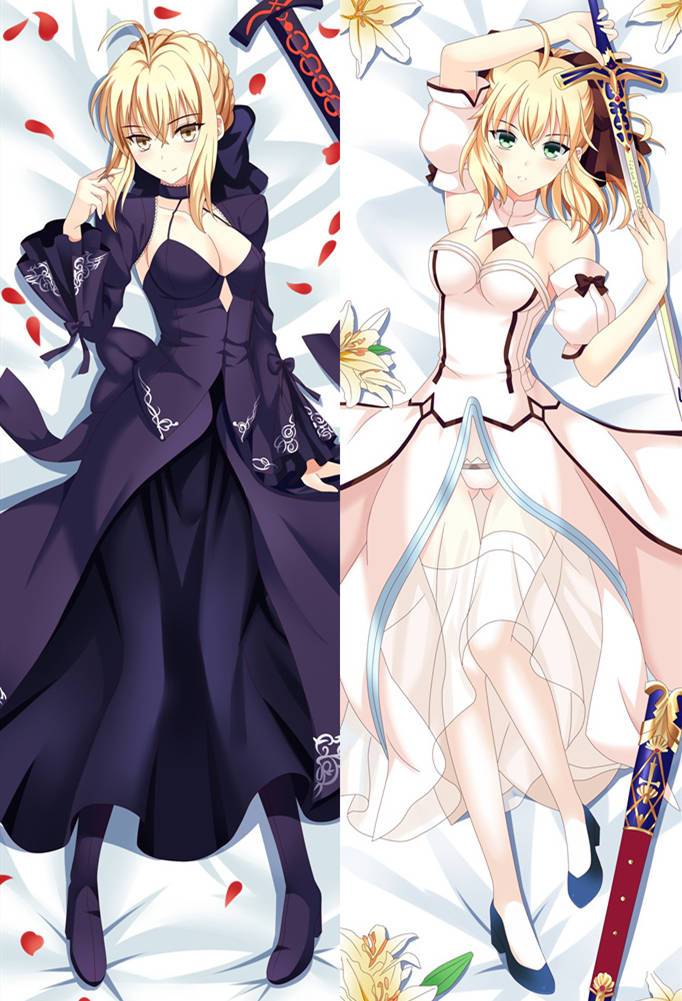 Fate Saber - Dakimakura Body Pillow Case 