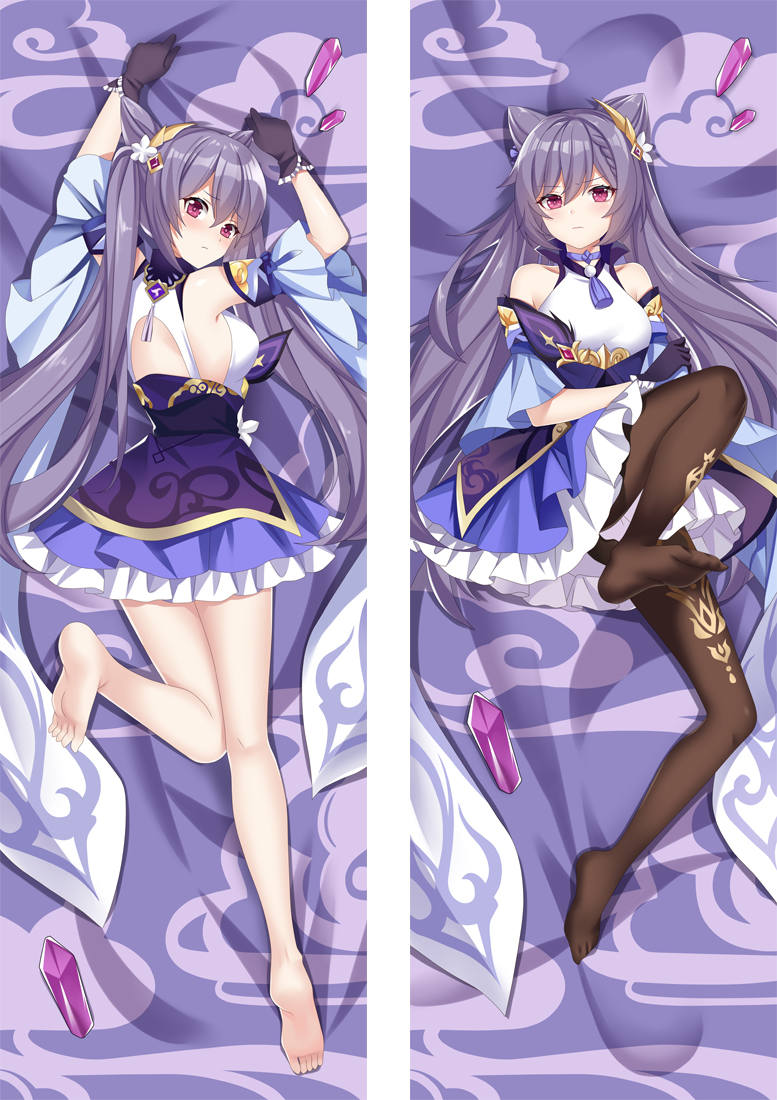 Genshin Impact - Keqing Anime Girlfriend Body Pillow 