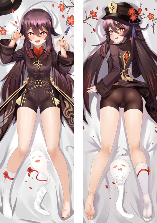 Genshin Impact Hu Tao Anima Dakimakura Oreiller