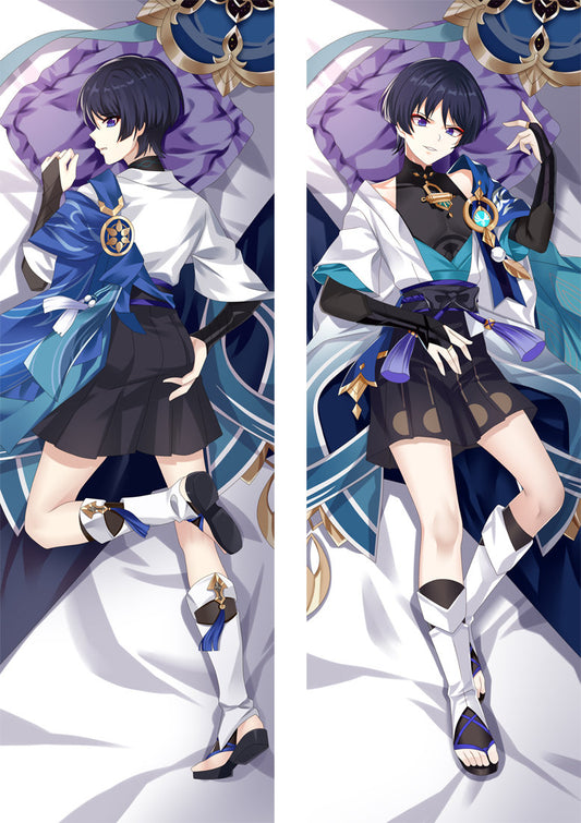 Genshin Impact Wanderer Acheter Dakimakura Expédition rapide