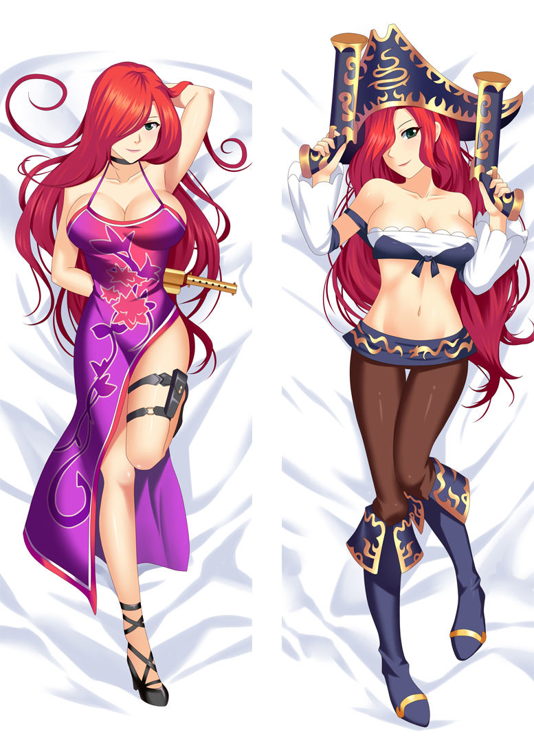 Oreiller de corps Dakimakura Miss Fortune League of Legends LOL