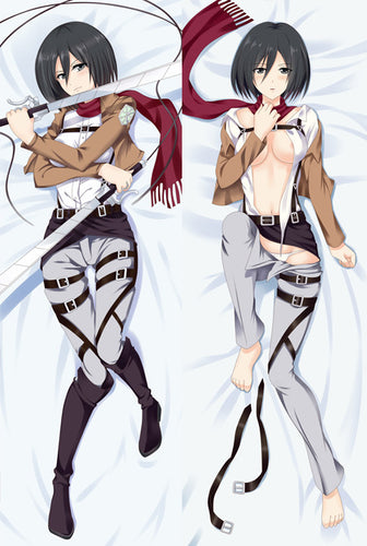 Mikasa Ackerman - Girlfriend Body Pillow Cover