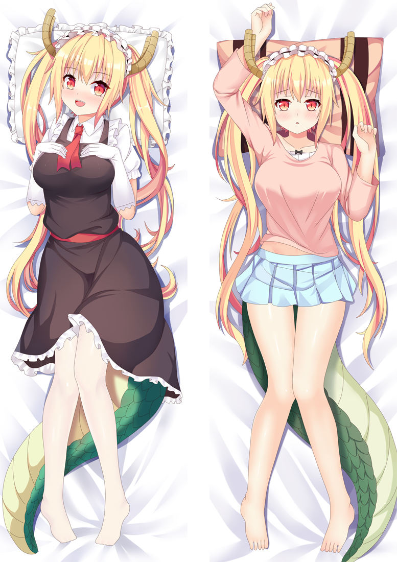 Miss Kobayashi's Dragon Maid Tohru Waifu Pillow for Sale