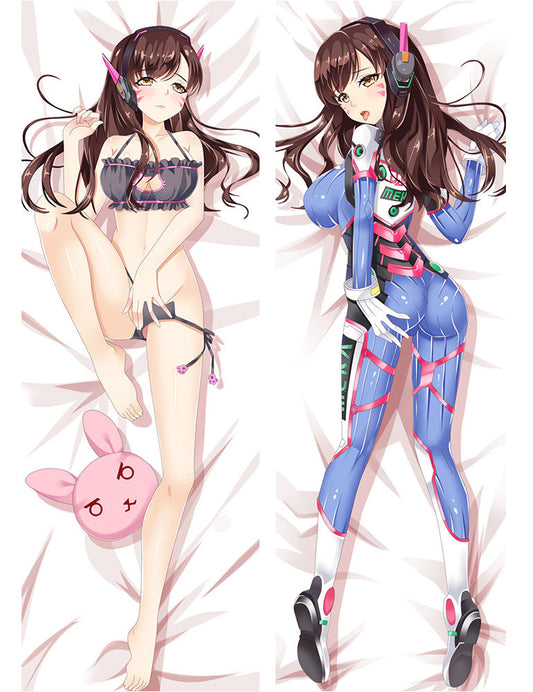 Oreiller pour le corps Overwatch D.Va Anime Shop