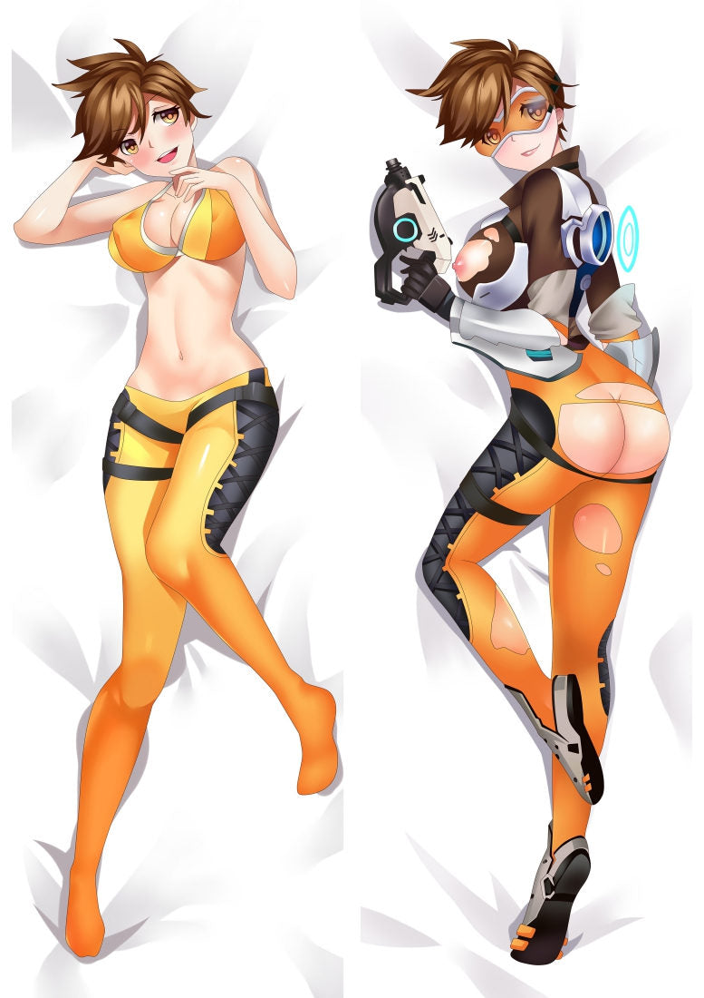 Overwatch Tracer Anime Body Pillows