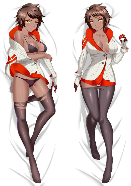 Pokemon Go Team Leader Valor Anime Dakimakura Kissen