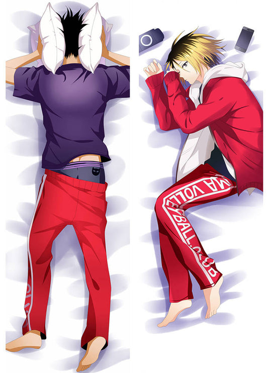 Tetsurou Kuroo & Kenma Kozume - Waifu Dakimakura Pillow 