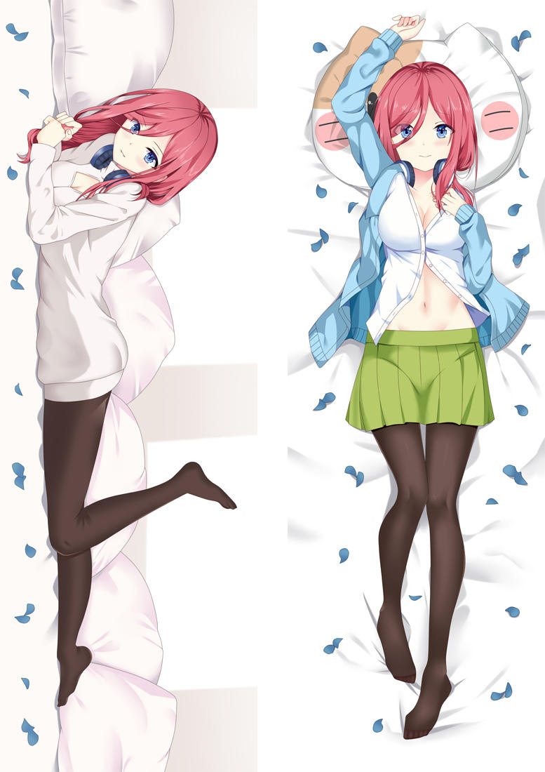 The Quintessential Quintuplets (5-Toubun No Hanayome) Miku Nakano Create a Body Pillow 