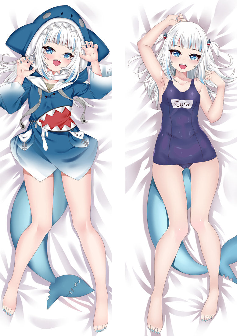 Virtual Youtuber Gawr Gura Anime Dakimakura Pillow